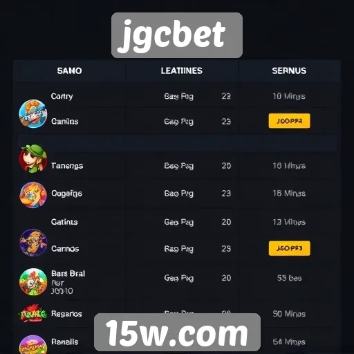 Análise das ofertas de jogos no jgcbet